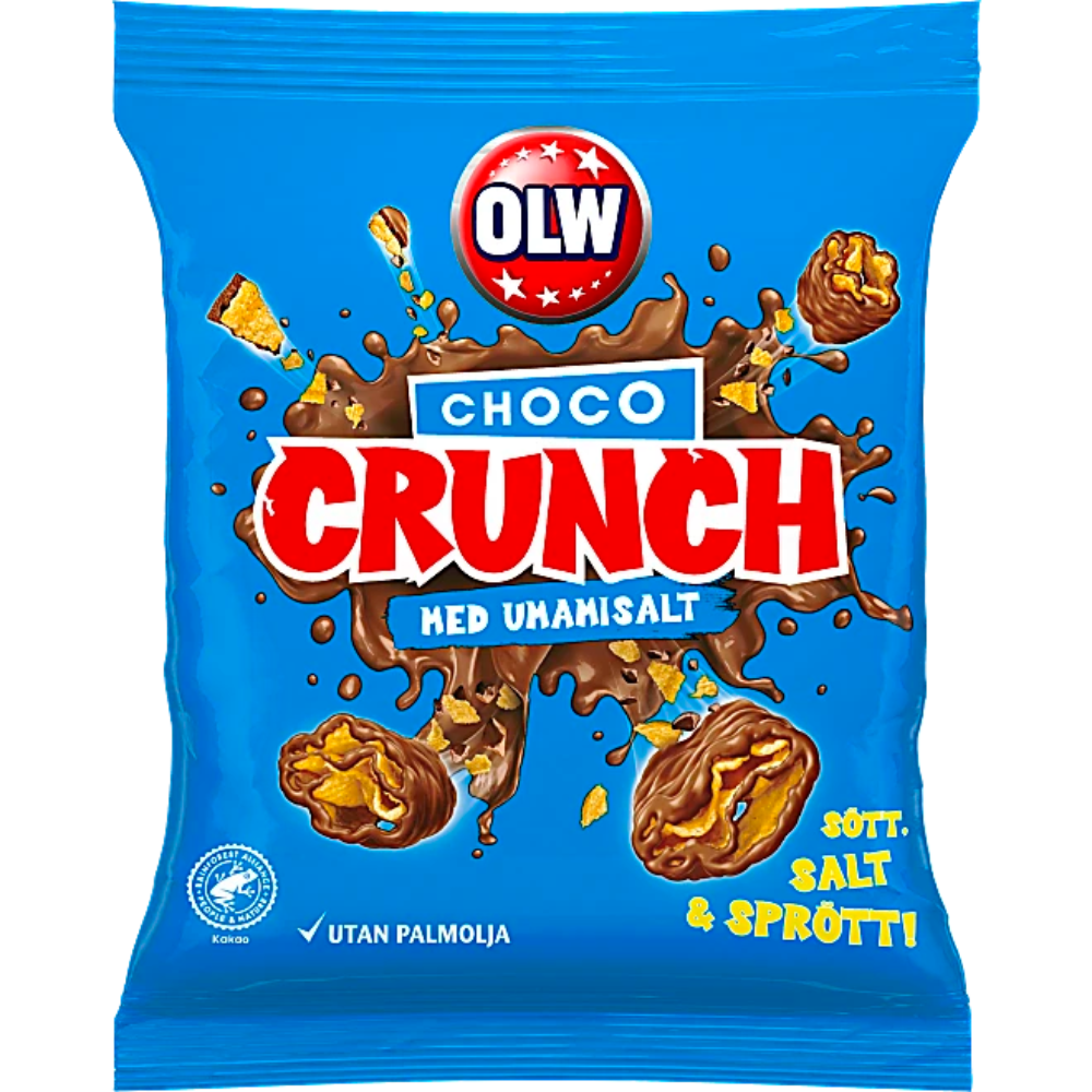 Choco "Crunch" Snacks With Umami Salt Bulk Box By OLW