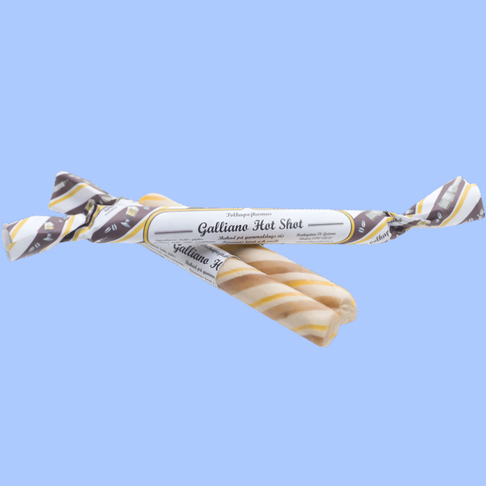 Classic Premium Swedish Candy Canes Cocktail Series "Galliano Hotshot" Edition Retail Box