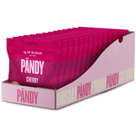 Healthy Low Sugar Candy Cherry Wholesale Box By Swedish Pandy