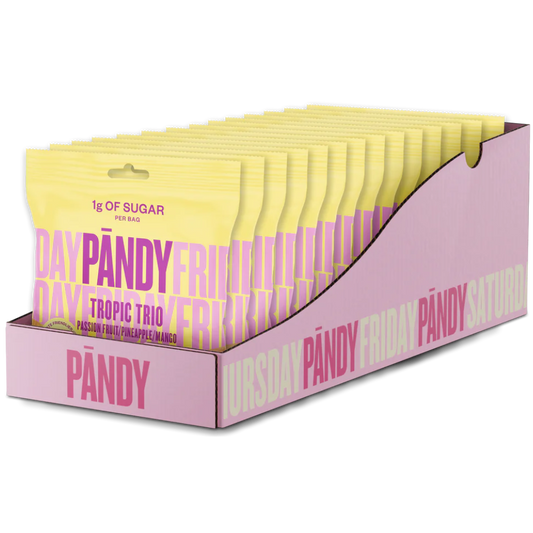 Healthy Low Sugar Candy Tropic Trio Wholesale Box By Swedish Candy