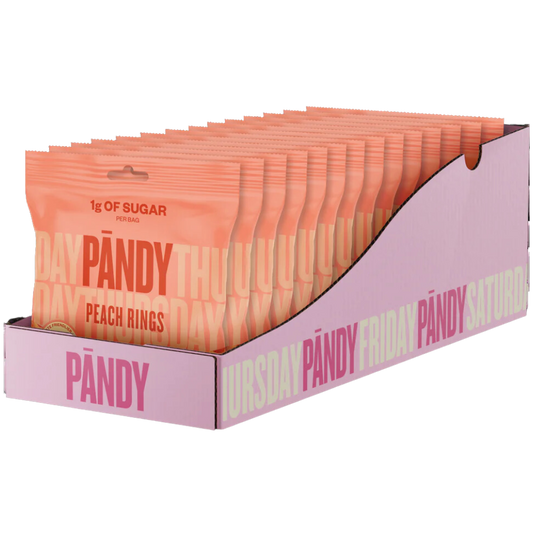 Healthy Low Sugar Peach Rings Candy Wholesale Bulk By Swedish Candy