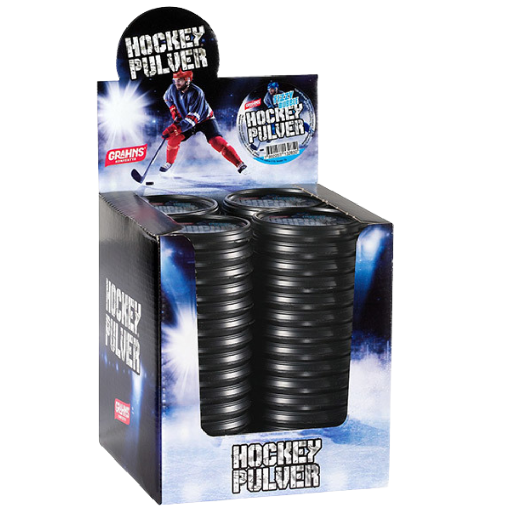 Hockey Fizzy Powder Candy Wholesale Box By Swedish Grahns