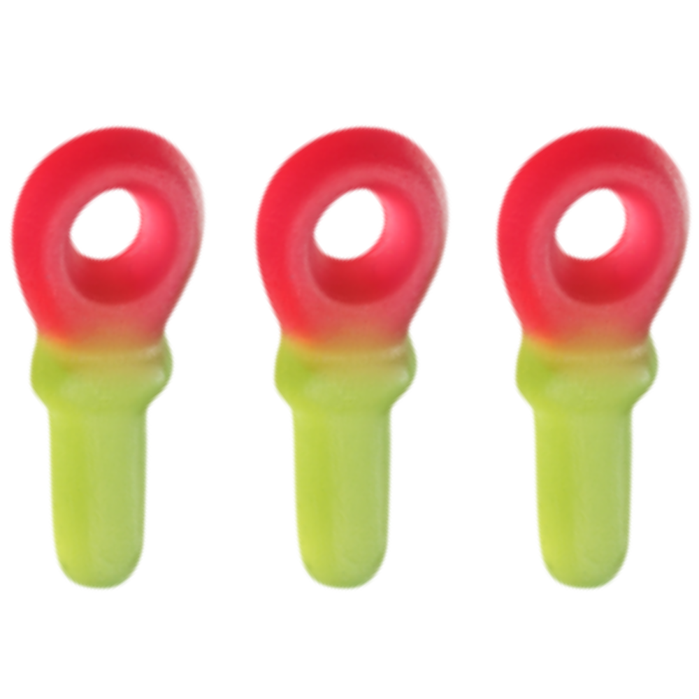 Vegan Smooth Strawberry Pacifiers Pick And Mix Bulk Bag By Sweeds Candy