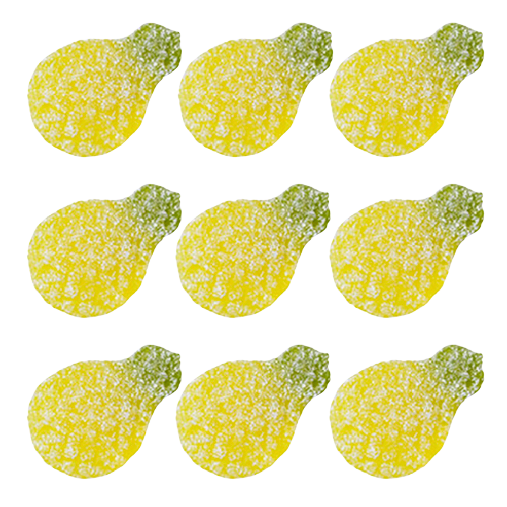 Vegan Sour Pineapples Pick And Mix Bulk Box By Swedish Cloetta