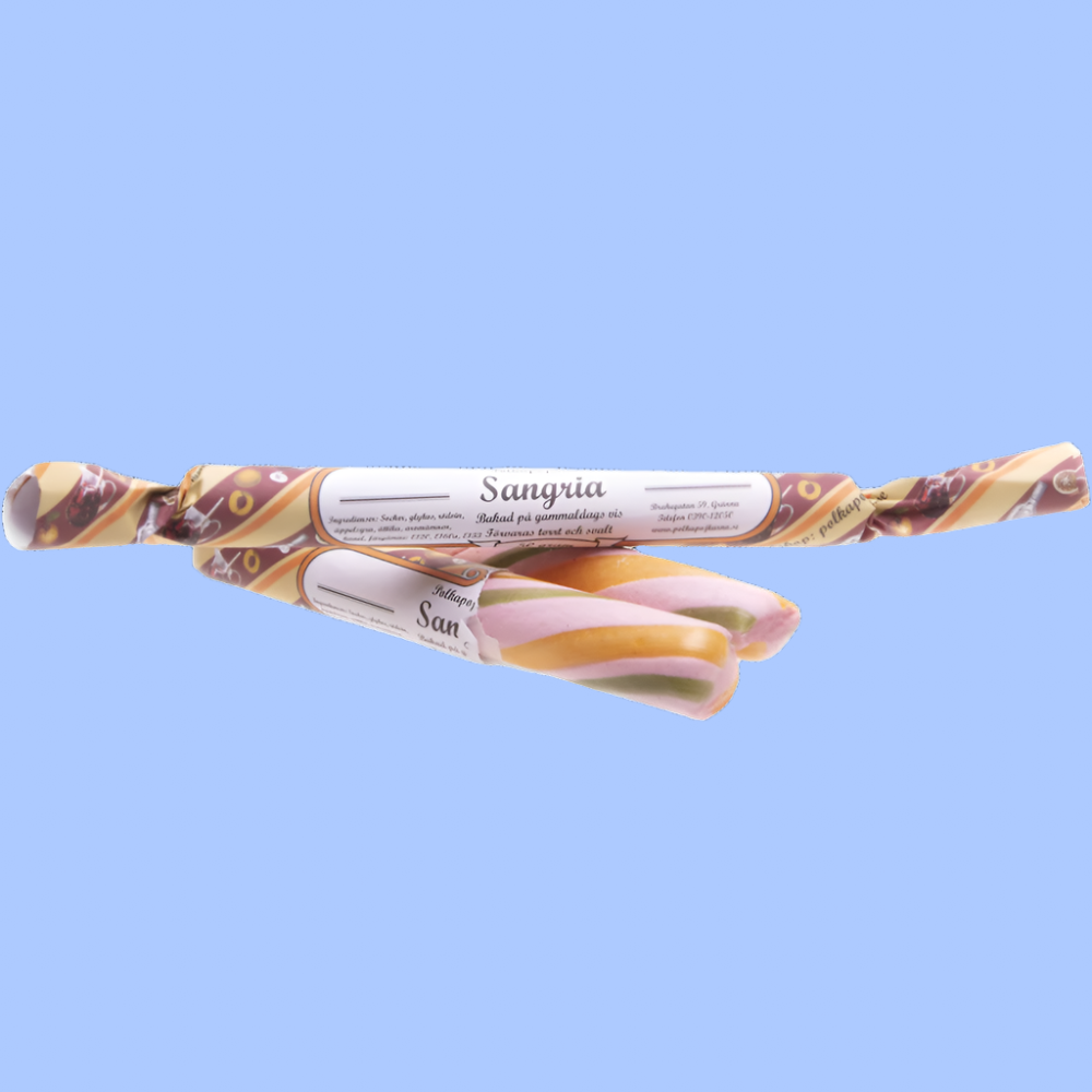 Classic Premium Swedish Candy Canes Cocktail Series "Sangria" Edition Retail Box