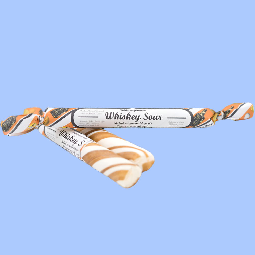 Classic Premium Swedish Candy Canes Cocktail Series "Whisky Sour" Edition Retail Box