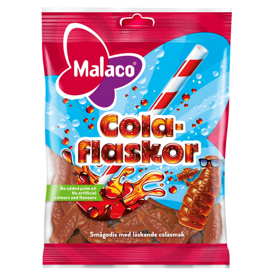 Cola Bottles Candy Bags In Wholesale Cases By Swedish Malaco
