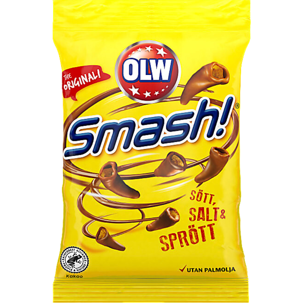 Crunchy Smash Chocolate Snacks Wholesale Box By Swedish OLW
