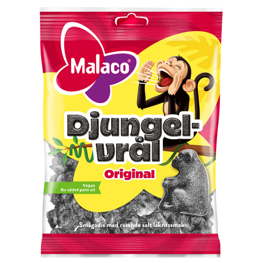 Djungelvrål Original Candy Bags In Wholesale Cases By Swedish Malaco