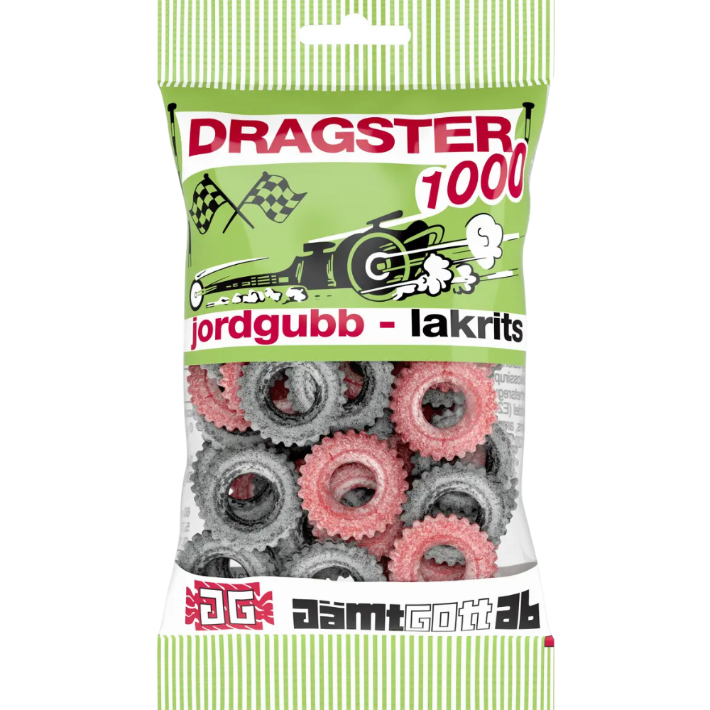 Dragster Strawberry and Licorice by Candypeople