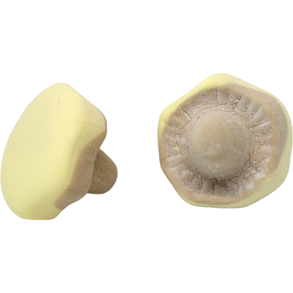 Foam Mushrooms Banana And Caramel Pick And Mix Bulk Box By Swedish Franssons