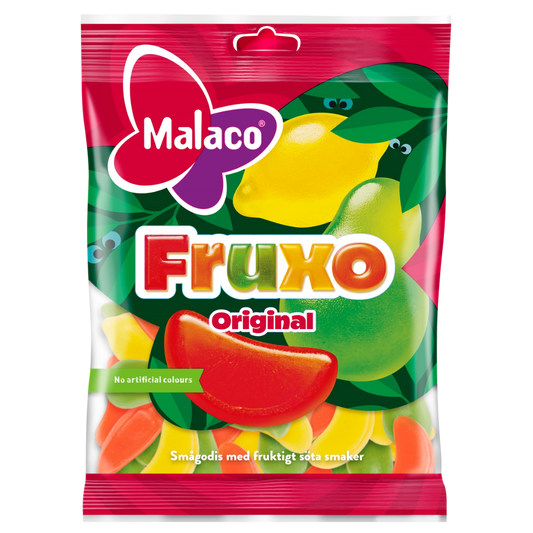 Fruxo Original&nbsp;Candy Bags In Wholesale Cases By Swedish Malaco