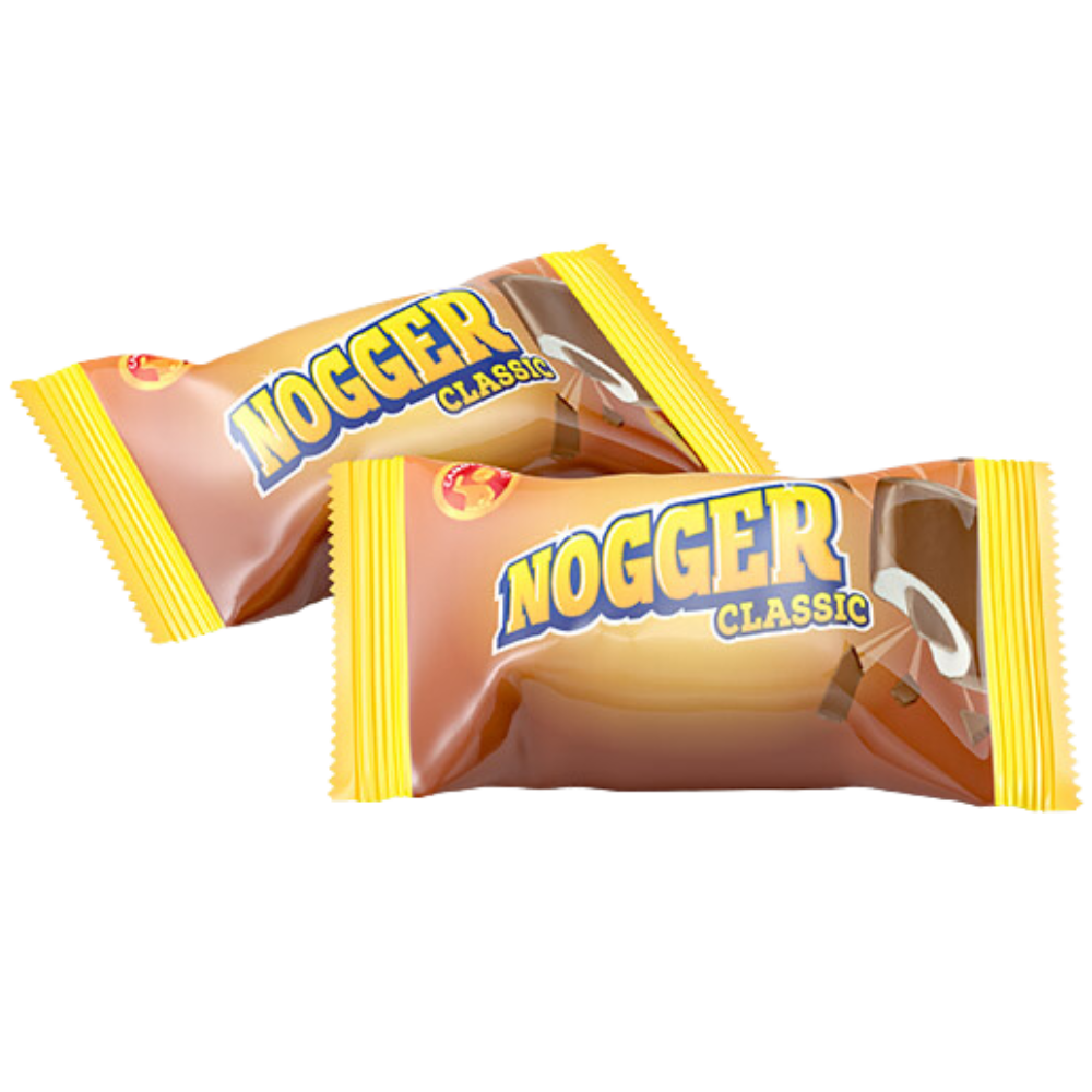Individually Wrapped Ice Cream Candy Chocolate Nogger Bites Pick And Mix Bulk Box By Swedish Candy People