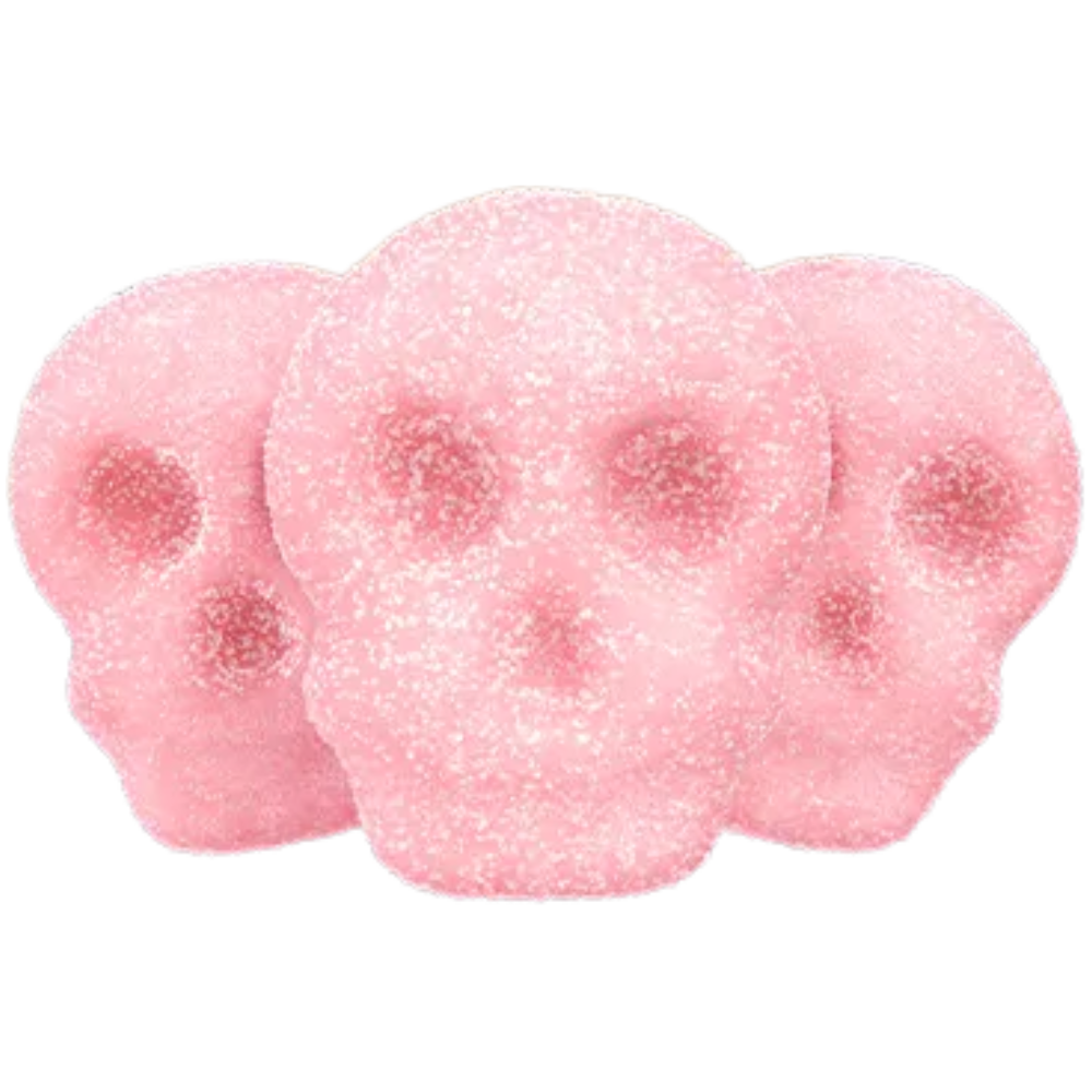 Mini Foam Strawberry Skulls Wholesale Bulk Box By Mormor Lisas