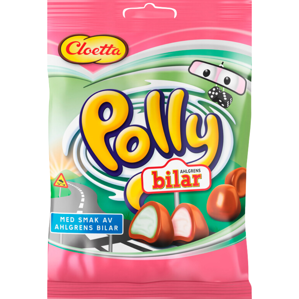 Polly Ahlgrens Bilar Candy Bags Wholesale Box By Swedish Cloetta