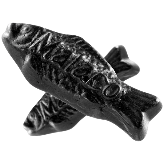 Salty Licorice Fish Wholesale Bulk Box By Swedish Cloetta