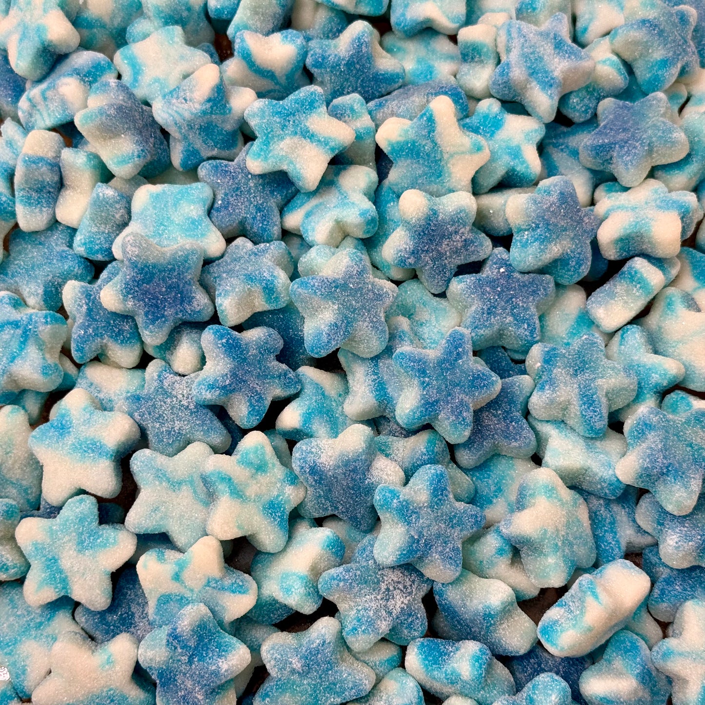 Soft Mini Sea Stars Vanilla And Blueberry Pick And Mix Bulk Bag By Sweeds Candy