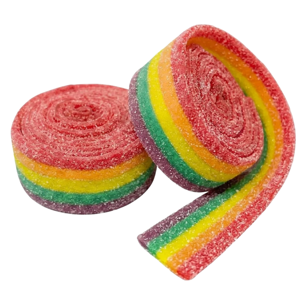 Sour Rainbow Rolls Wholesale Bulk Box By Vidal