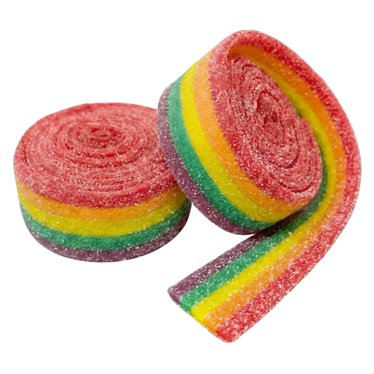 Sour Rainbow Rolls Wholesale Bulk Box By Vidal