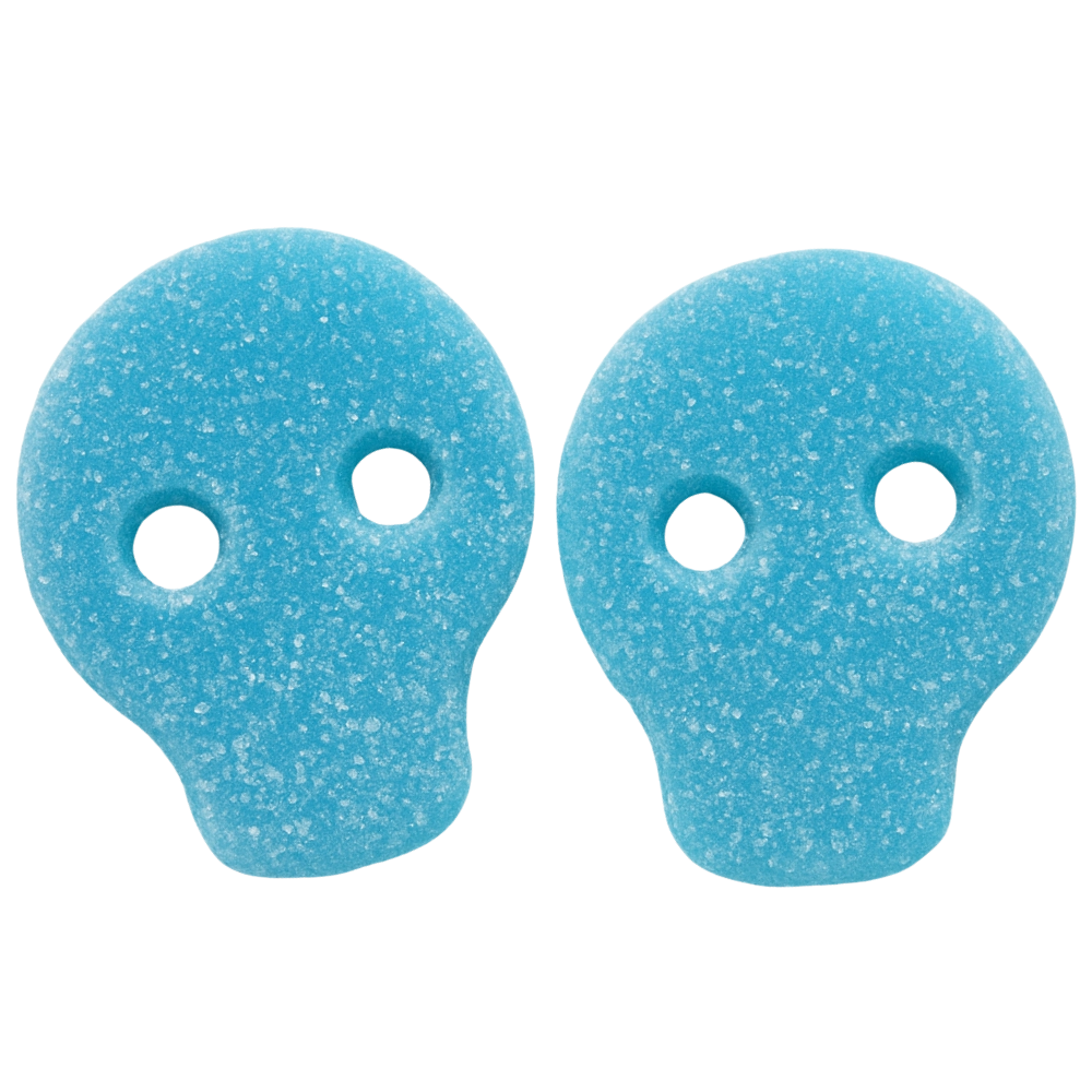 Vegan Blueberry Skull Wholesale Bulk Box By Swedish Sgab