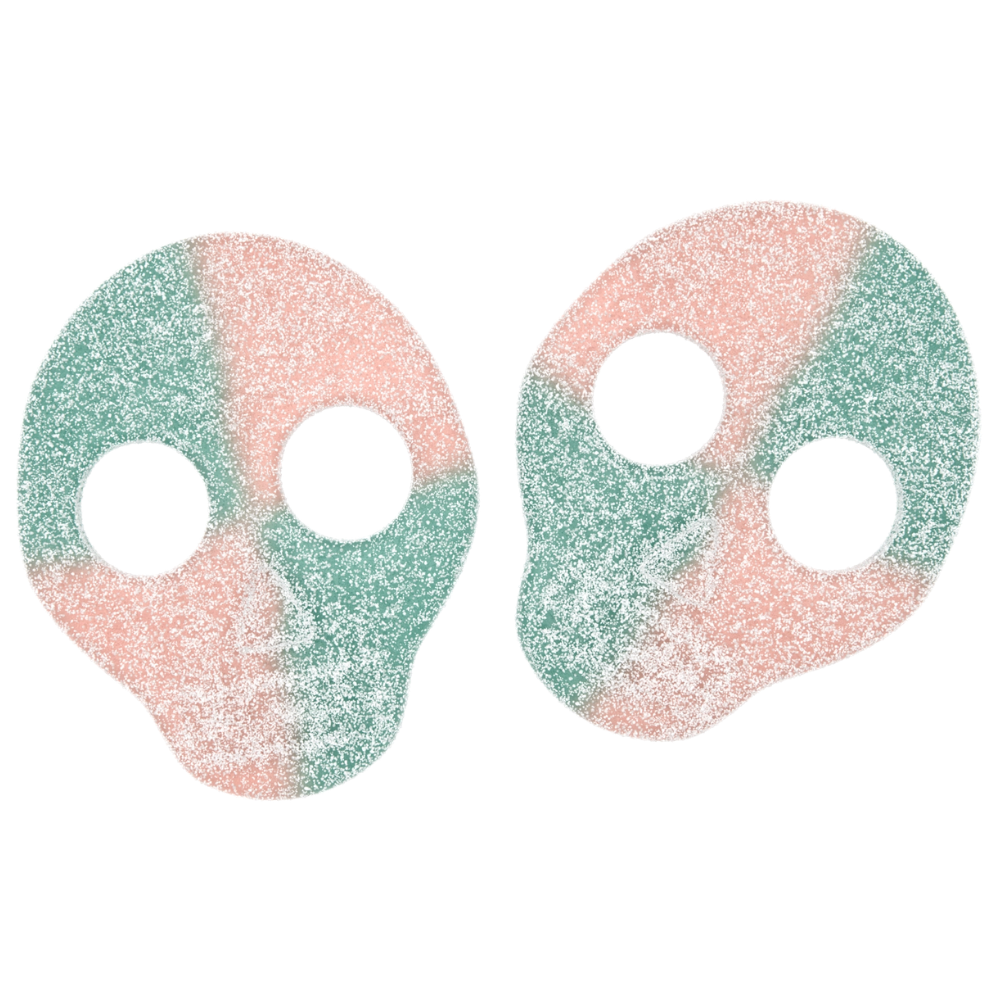 Vegan Fizzy Bubble Skull Wholesale Bulk Box By Swedish Candy People