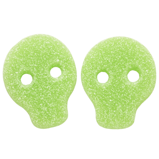 Vegan Lime Skull Wholesale Bulk Box By Swedish Sgab