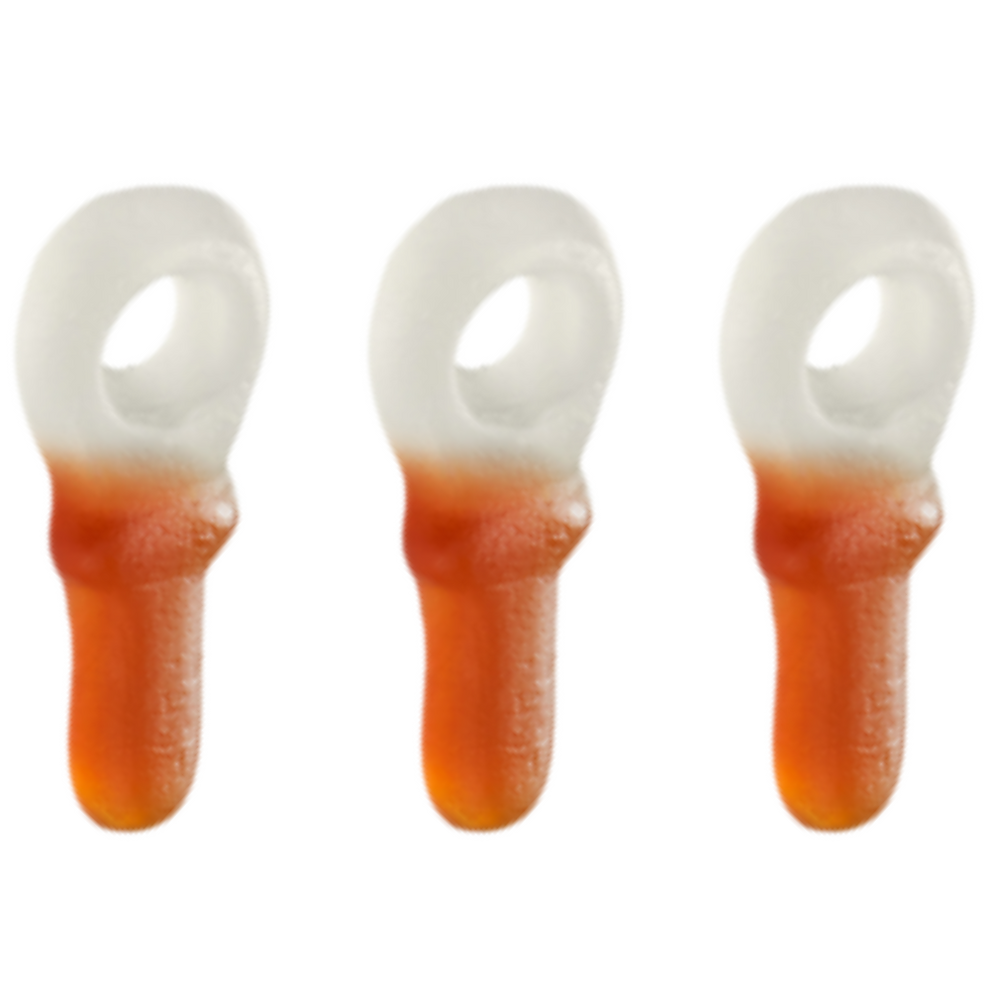 Vegan Smooth Cola Pacifiers Pick And Mix Bulk Bag By Sweeds Candy