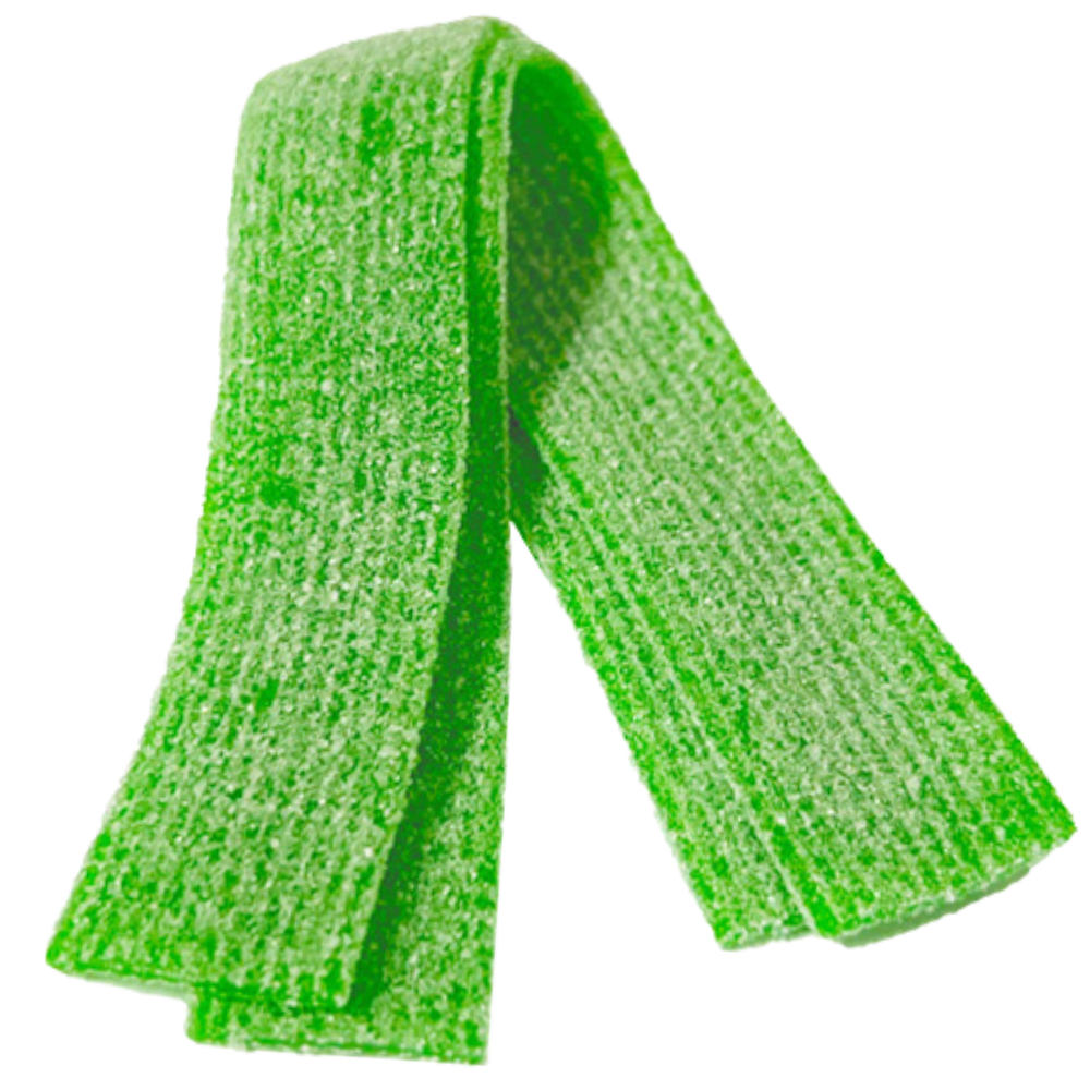 Vegan Sour Apple Belts Pick And Mix Bulk Bag By Sweeds Candy