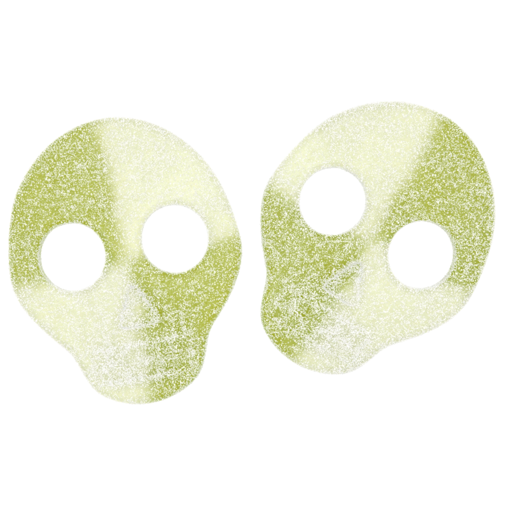 Vegan Sour Apple Skull Wholesale Bulk Box By Swedish Candy People