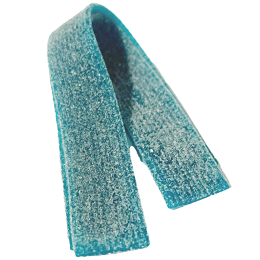 Vegan Sour Blue Raspberry Belts Pick And Mix Bulk Bag By Sweeds Candy