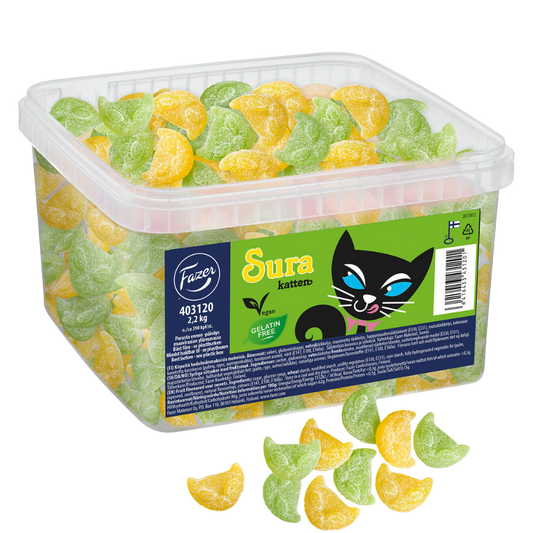 Vegan Sour Kitten Pick And Mix Candy Bulk Box By Fazer