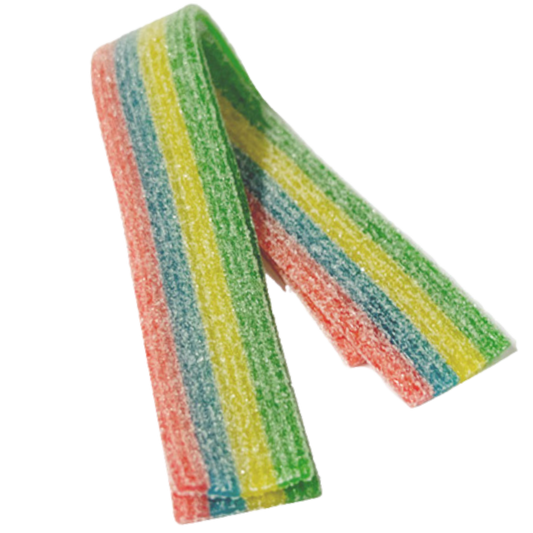 Vegan Sour Rainbow Belts Pick And Mix Bulk Bag By Sweeds Candy