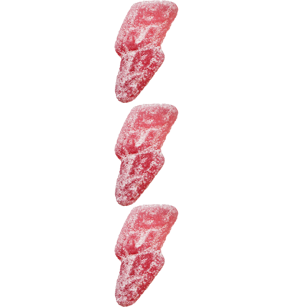 Vegan Sour Red Thunder Bolts Pick And Mix Bulk Box By Bubs