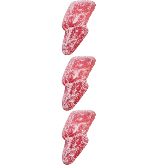 Vegan Sour Red Thunder Bolts Pick And Mix Bulk Box By Bubs