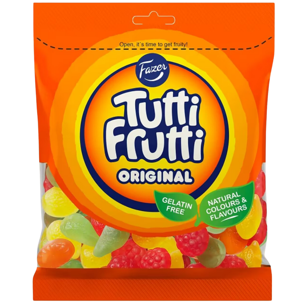 Vegan Tutti Frutti Original Candy Bag Wholesale Box By Fazer