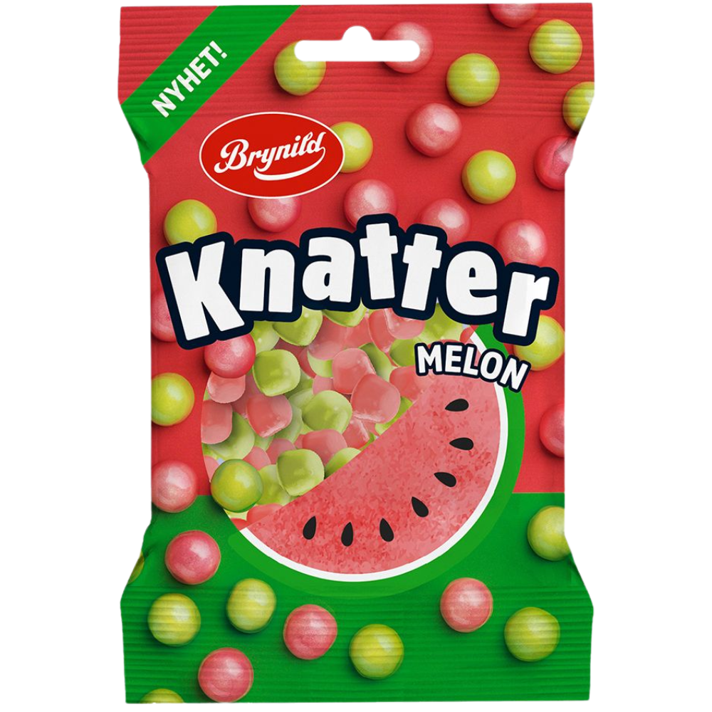 Water Melon Knatter Candy Bags Wholesale Box By Scandinavian Brynild